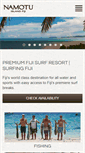 Mobile Screenshot of namotuislandfiji.com